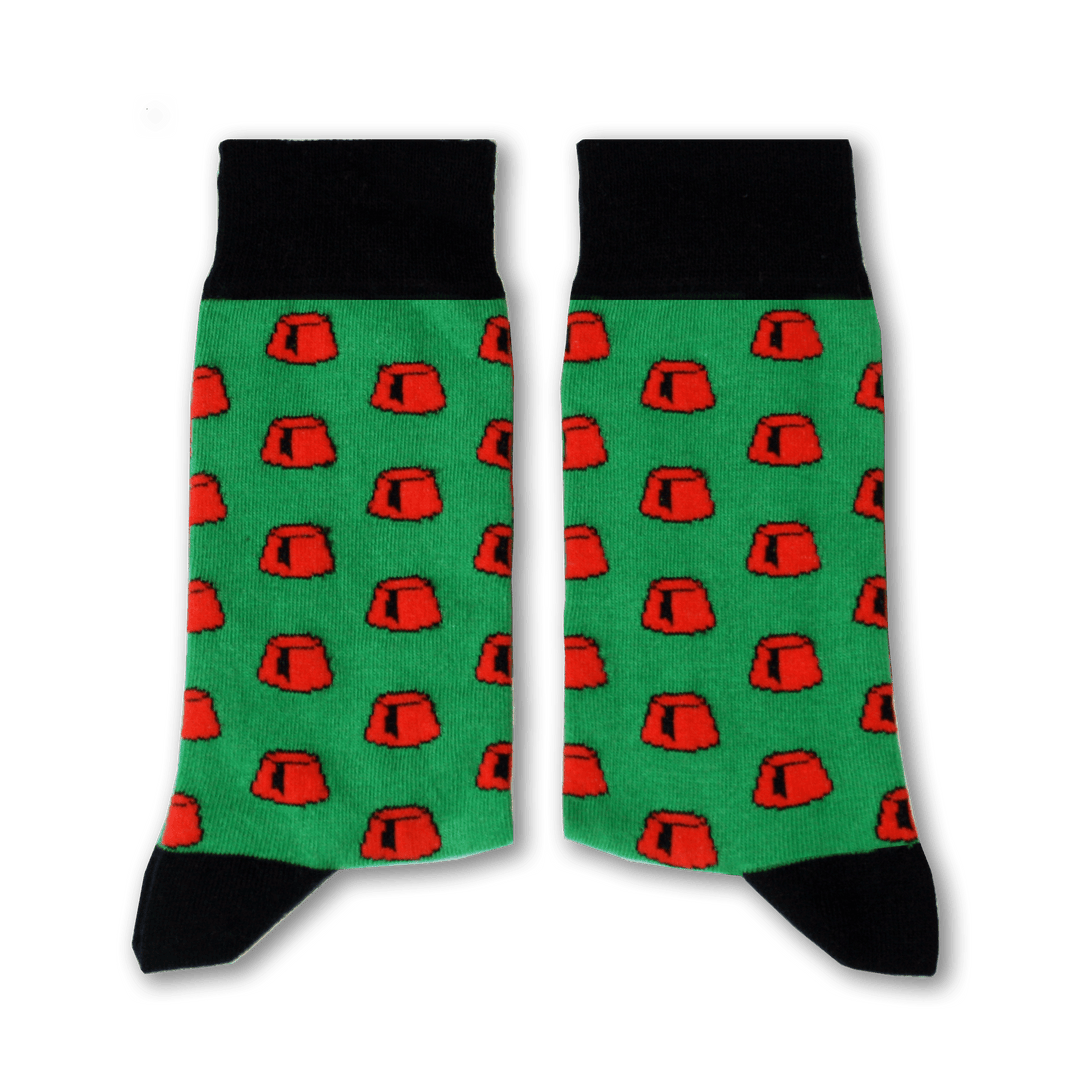 Tarbouch Socks (Green)