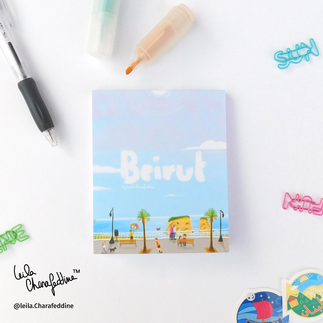 Beirut's Raouche Notepad