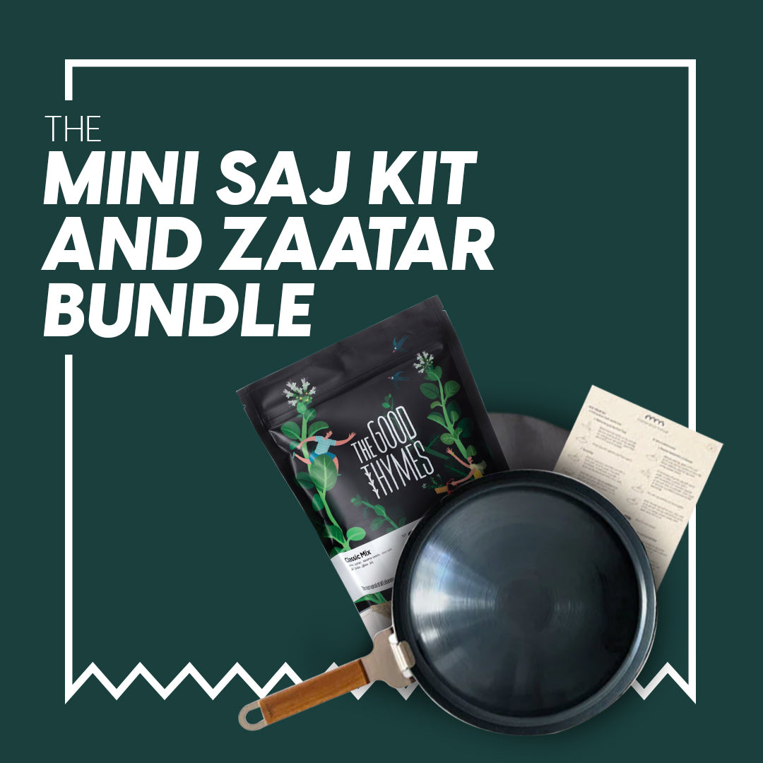 The Mini Saj Kit And Zaatar Bundle