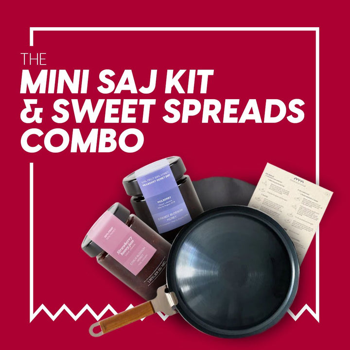 Mini Saj Kit & Sweet Spreads Combo Set