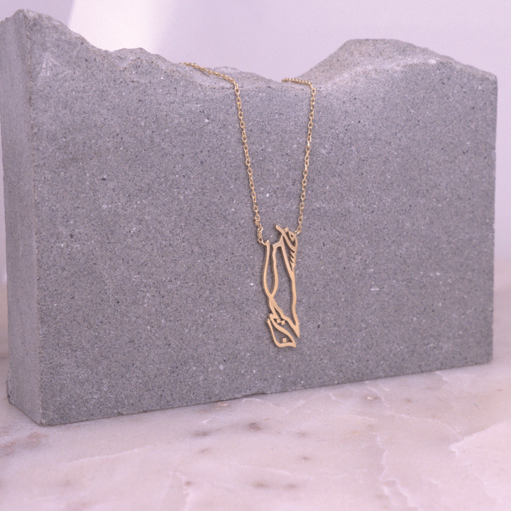 Palestine Gold Necklace