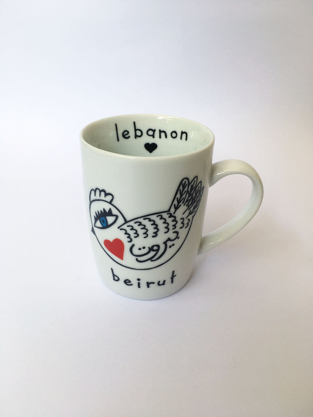 Beirut bird Mug
