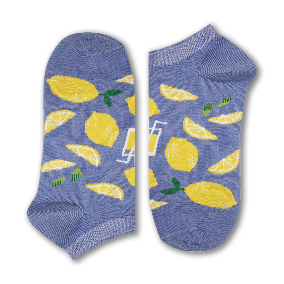 Lemonade Short Socks (Blue)