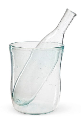 Ice bucket with bottle 1L- Clear